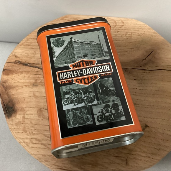 🟠 Vintage Harley-Davidson Motorcycles Tin - Biker Brew Coffee - Collectible - Picture 10 of 15